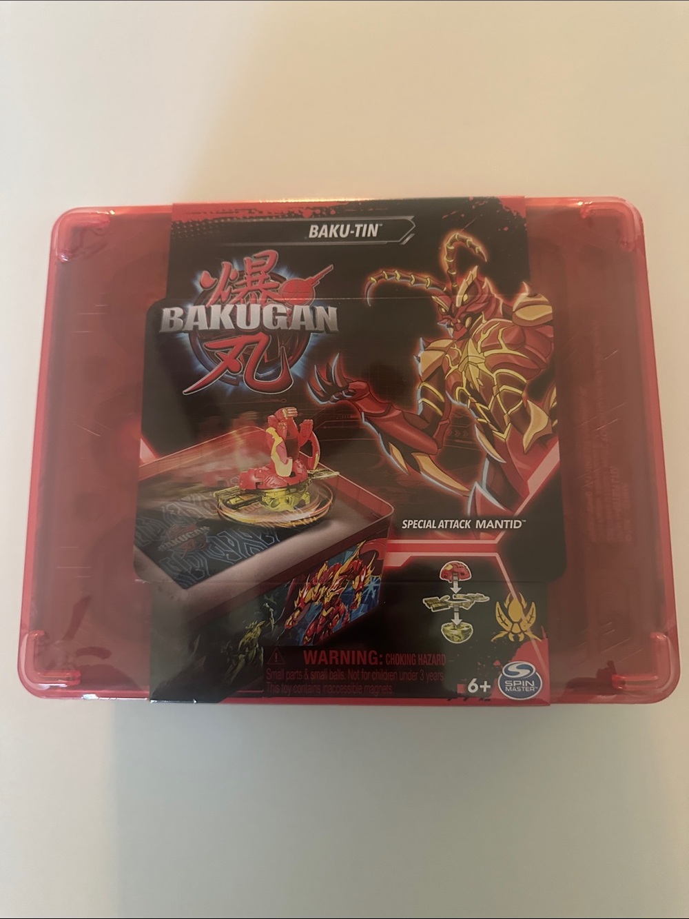 Bakugan Special Attack Mantis Red Carrying Case